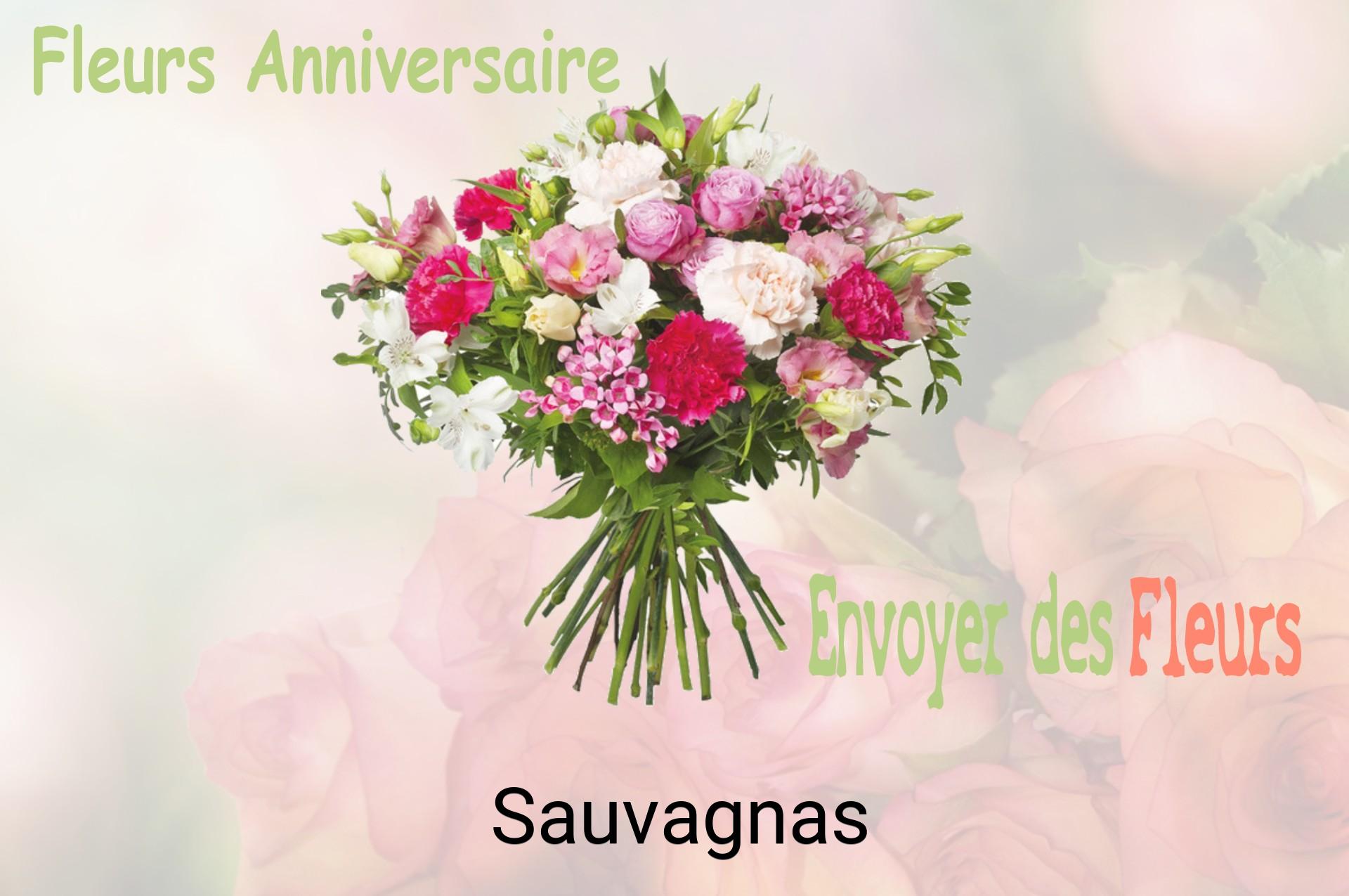 Bouquet de fleurs d’anniversaire livré à Sauvagnas