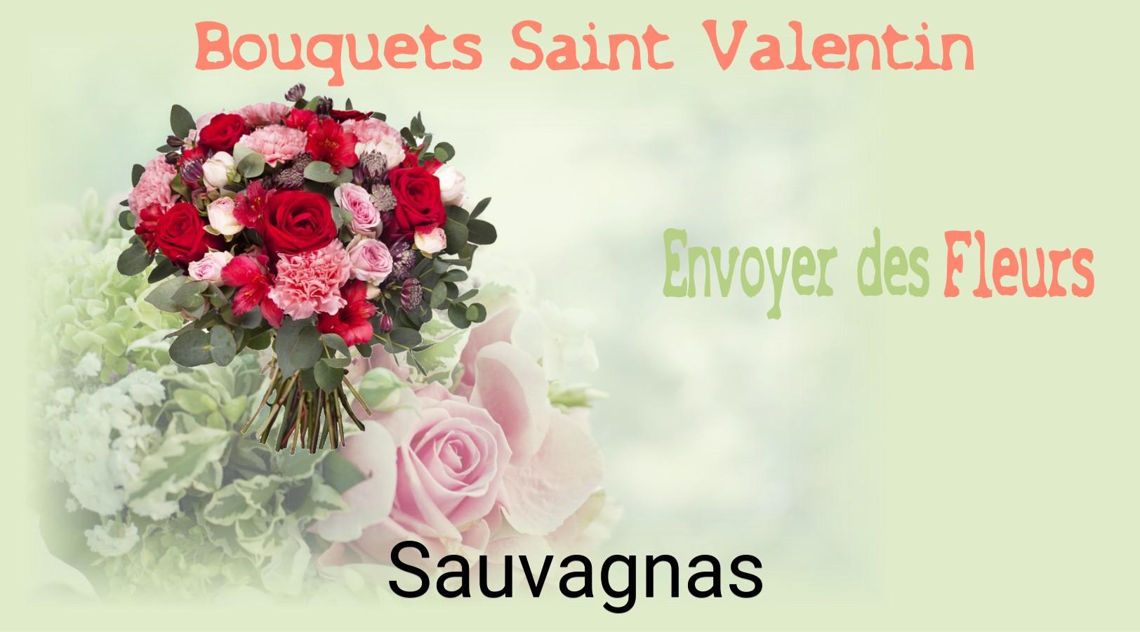 Roses de Saint-Valentin livrées à Sauvagnas